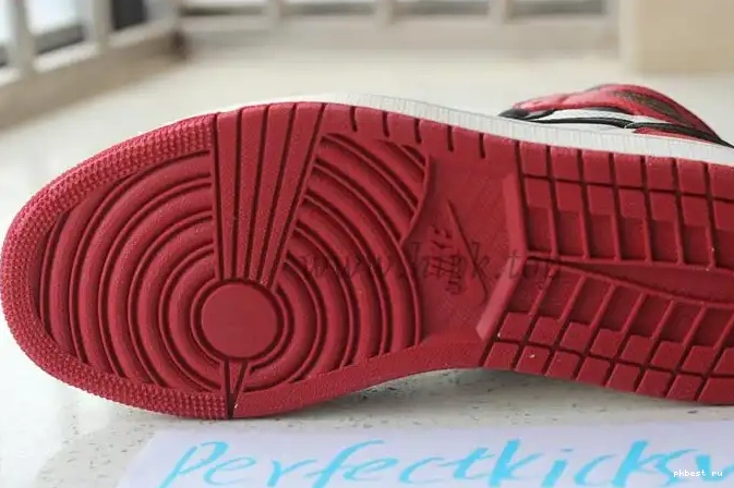 GOD IN THE ONLY PK AIR BEST BRED THE RETAIL LEATHER TOE JORDAN 1 MARKET VERSION CORRECT 0503